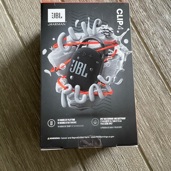 JBL Harman Bluetooth Speaker NWOT Black - Picture 3 of 3